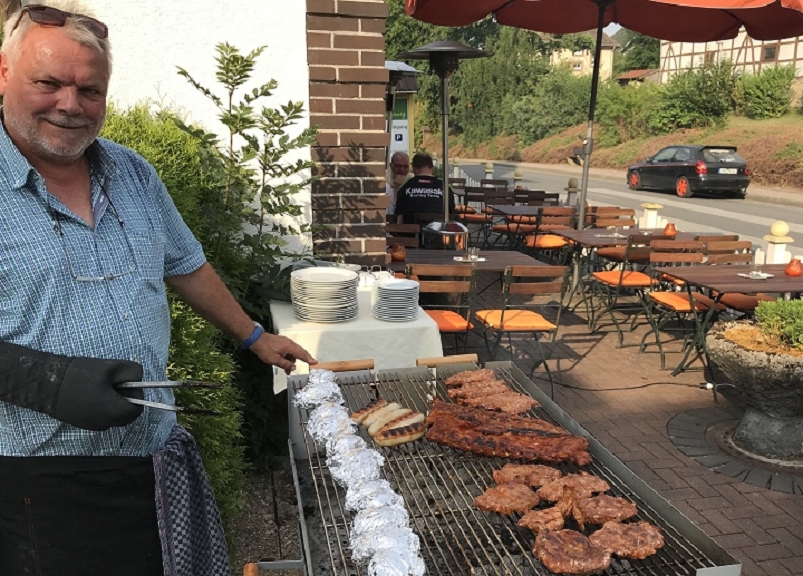 Hotel Hoexter Am Jakobsweg Grillbuffet