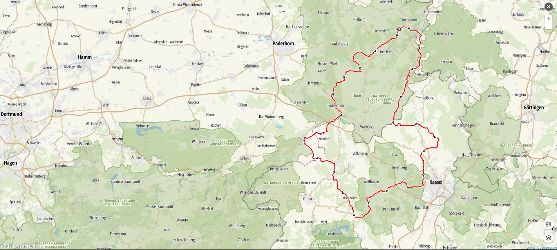 Weserbergland Motorradtour 10