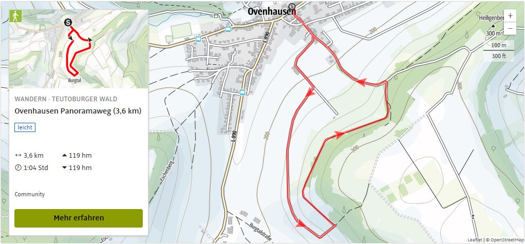 Ovenhausen Wanderweg I