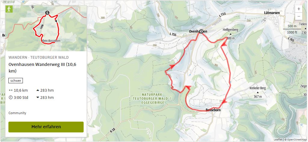 Ovenhausen Wanderweg I