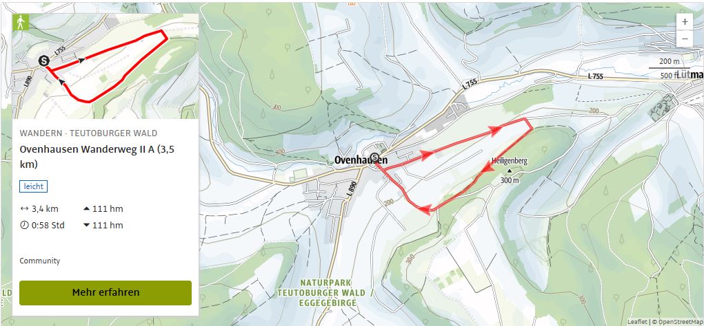 Ovenhausen Wanderweg I