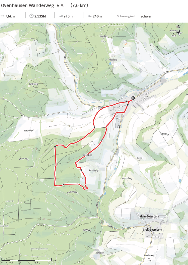 Ovenhausen Wanderweg IV A