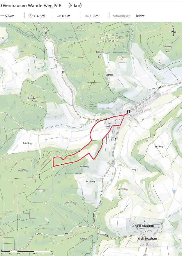 Ovenhausen Wanderweg IV B