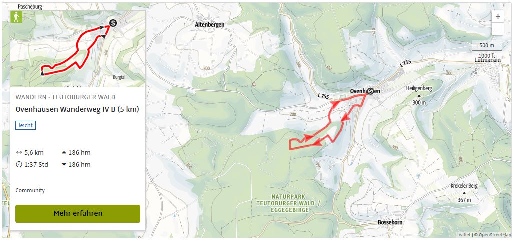 Ovenhausen Wanderweg I