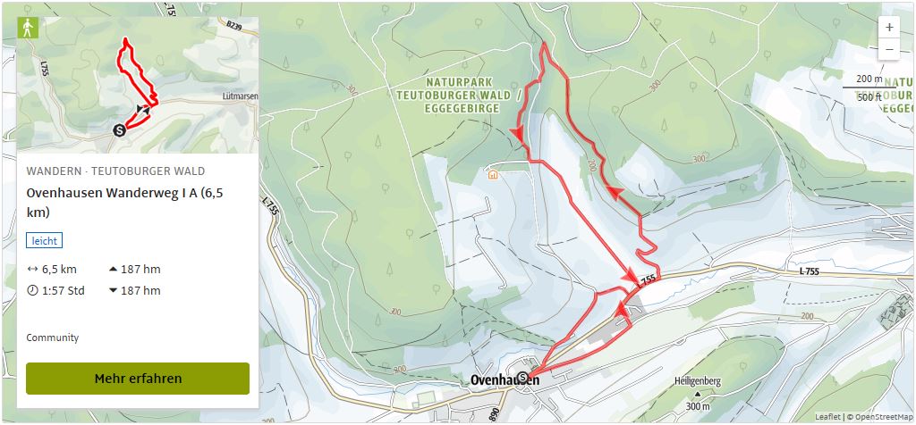 Ovenhausen Wanderweg I