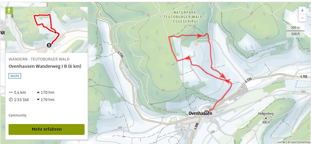 Ovenhausen Wanderweg I