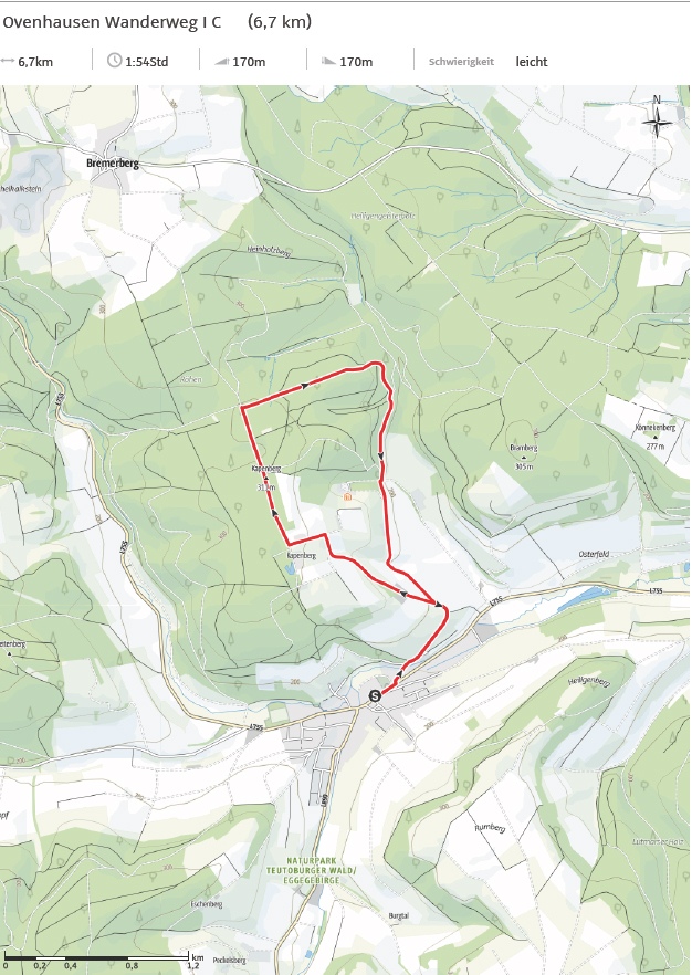 Ovenhausen Wanderweg I C