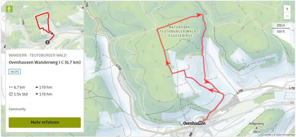 Ovenhausen Wanderweg I