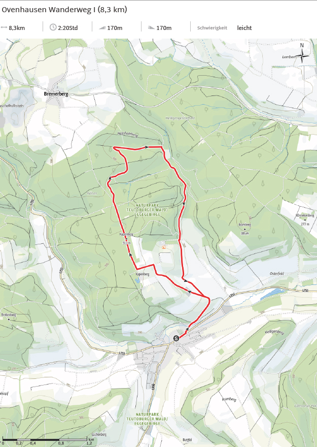 Ovenhausen Wanderweg I