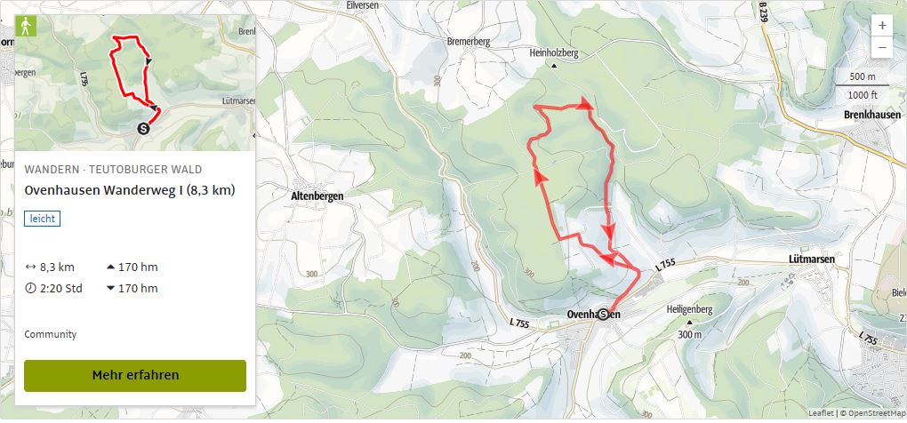 Ovenhausen Wanderweg I