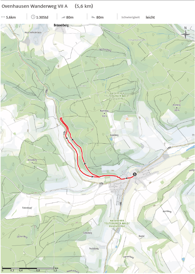 Ovenhausen Wanderweg VII A