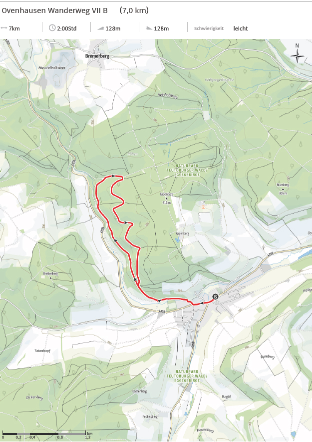 Ovenhausen Wanderweg VII B