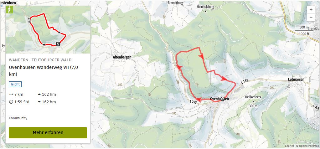 Ovenhausen Wanderweg I