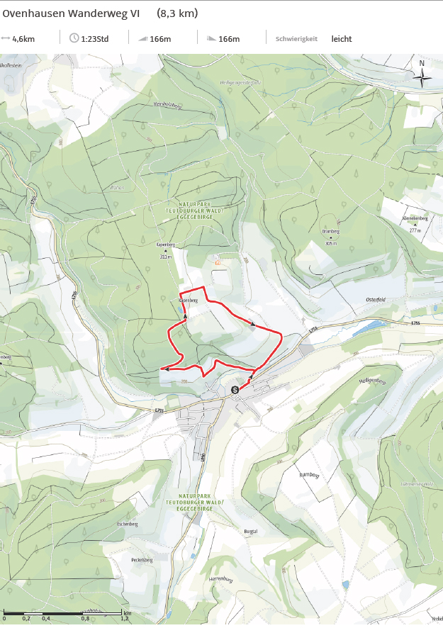 Ovenhausen Wanderweg VI