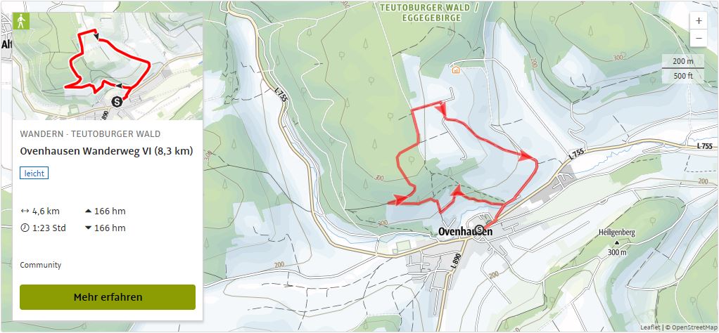 Ovenhausen Wanderweg I