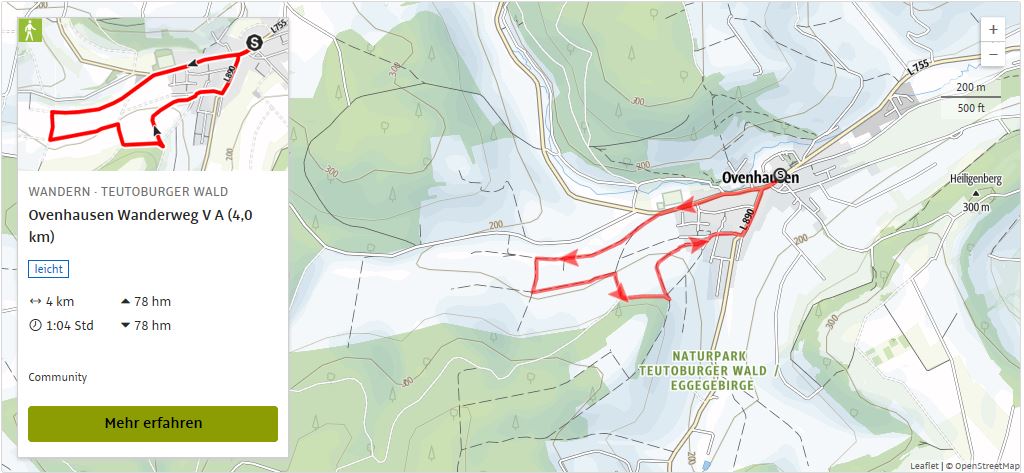 Ovenhausen Wanderweg I