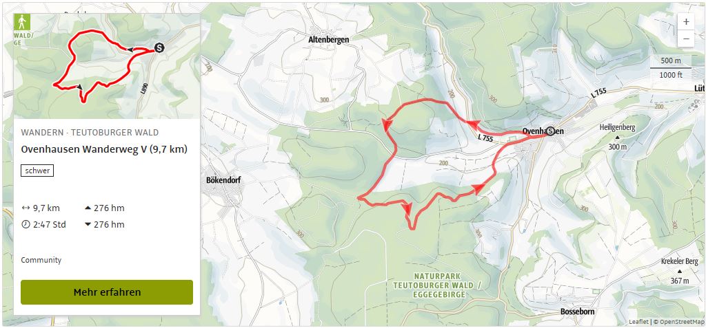 Ovenhausen Wanderweg I