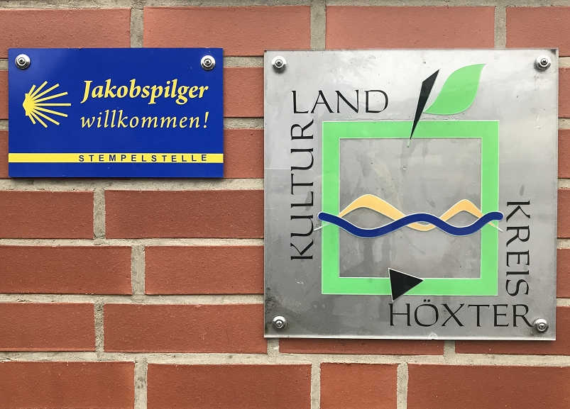 Hotel Hoexter Am Jakobsweg Stempelstelle in Höxter-Ovenhausen
