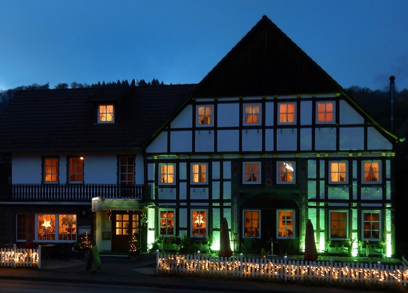 Hotel Hoexter Am Jakobsweg weihnachtlich